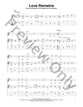 Love Remains Guitar and Fretted sheet music cover